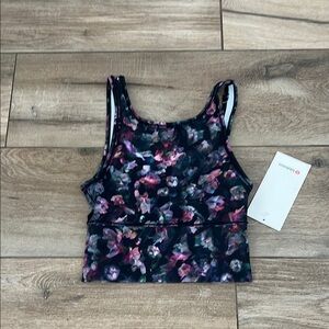 Floral Print Sports Bra
